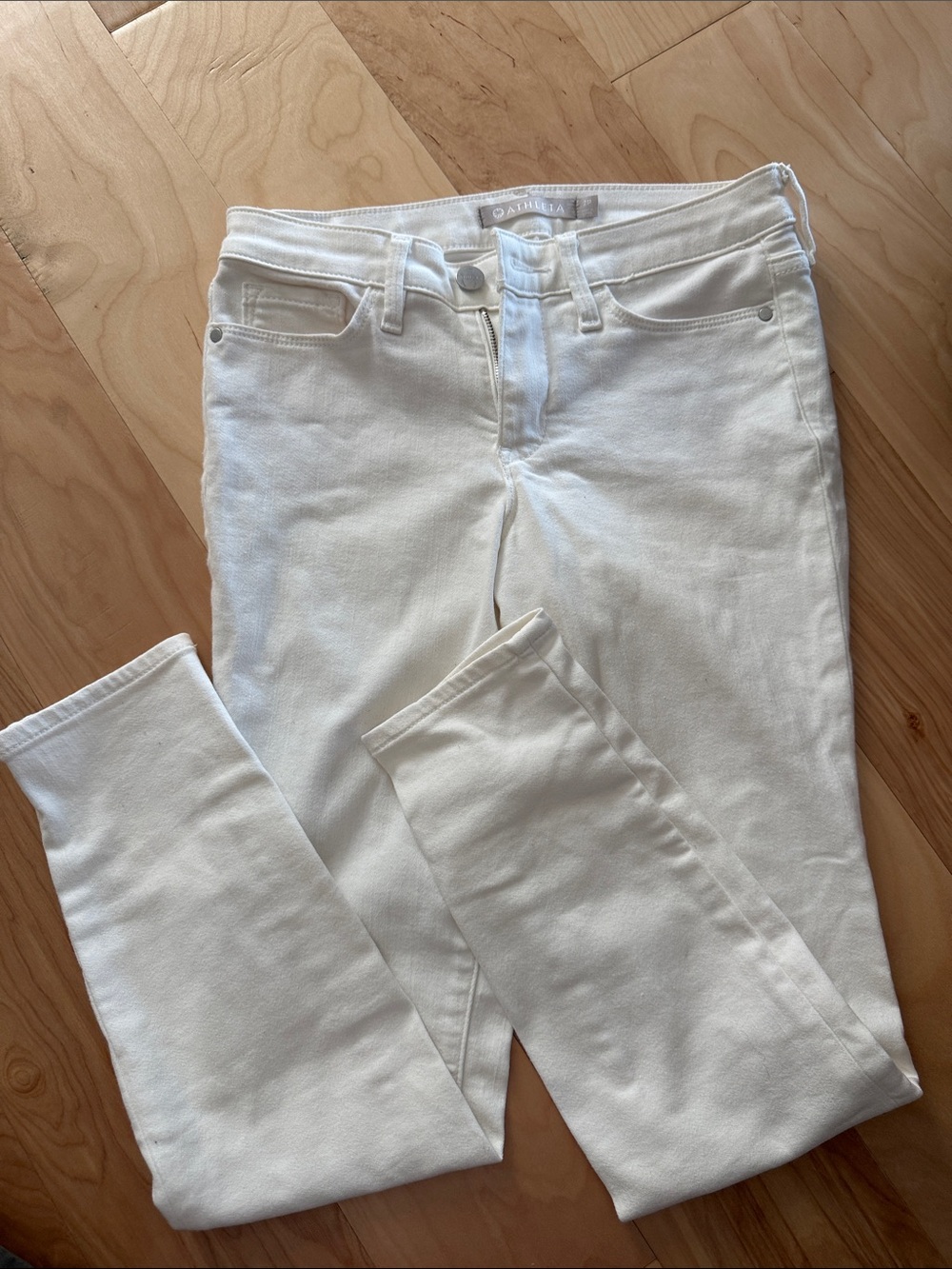 Women's Athelta white Skinny Jeans